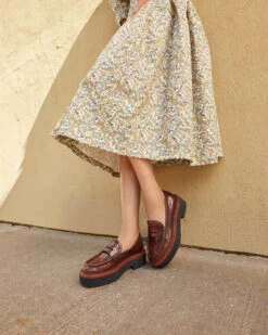 Loeffler Randall Rikki Brown Platform Loafer 9 Loeffler Randall Rikki Brown Platform Loafer -Loeffler Randall RIKKI SPAZ BROWN 5