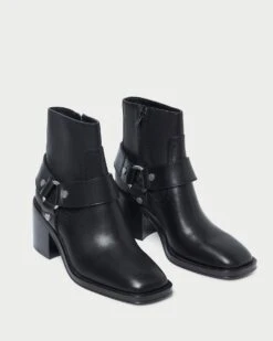Loeffler Randall River Black Engineer Bootie 7 Loeffler Randall River Black Engineer Bootie -Loeffler Randall RIVER VA BLACK 3