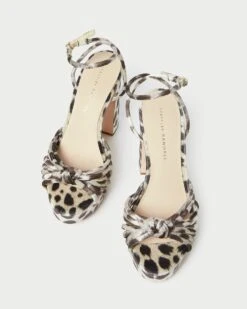 Loeffler Randall Rivka Leopard Knot Platform Sandal -Loeffler Randall RIVKA VL LEOPRA 3 1