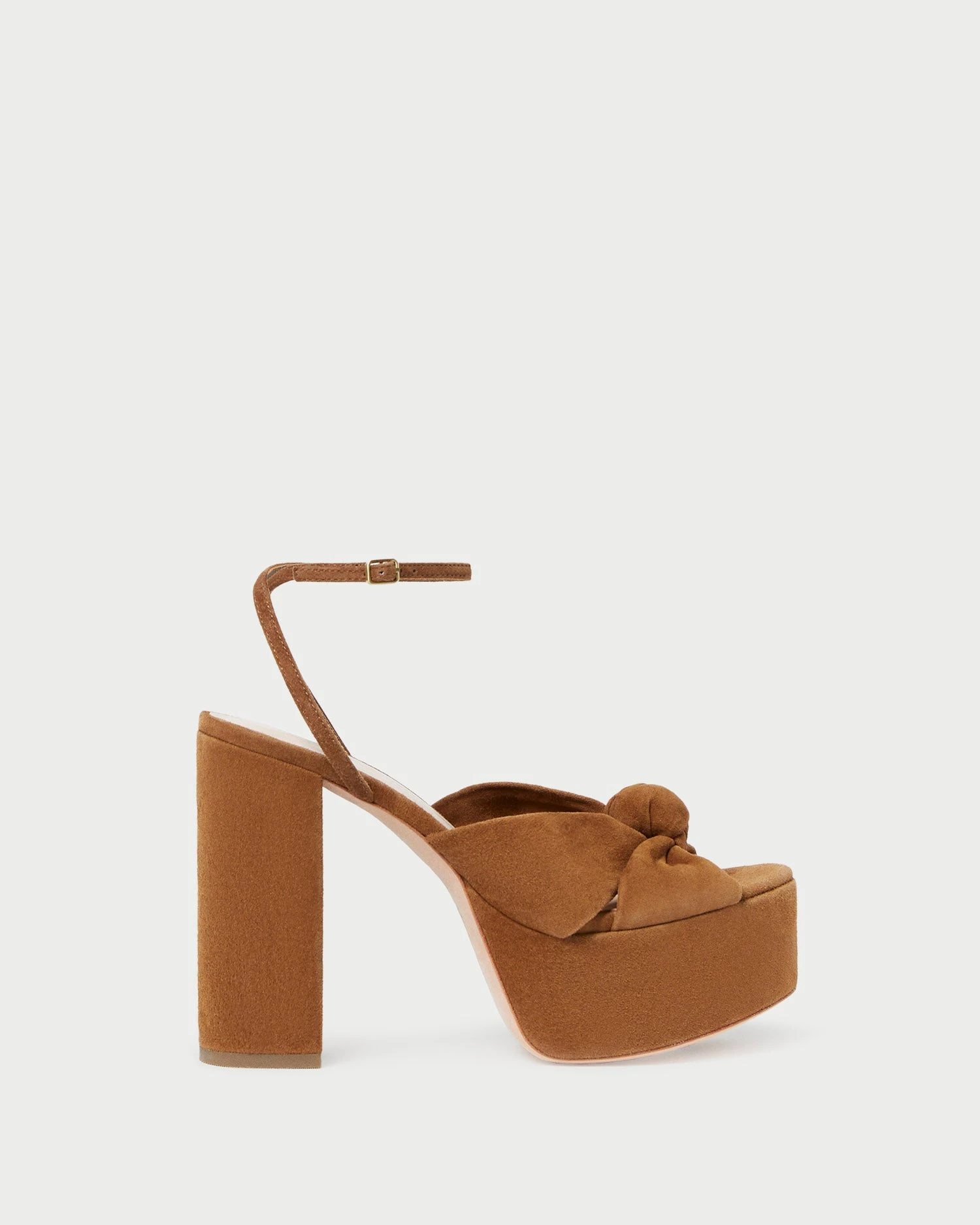 Loeffler Randall Roz Cacao Suede Knot Platform 2 Loeffler Randall Roz Cacao Suede Knot Platform - Image 2