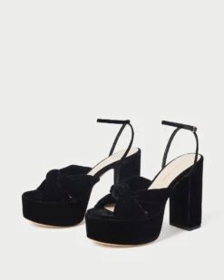 Loeffler Randall Roz Black Knot Platform Sandal 8 Loeffler Randall Roz Black Knot Platform Sandal -Loeffler Randall ROZ VL BLACK 4