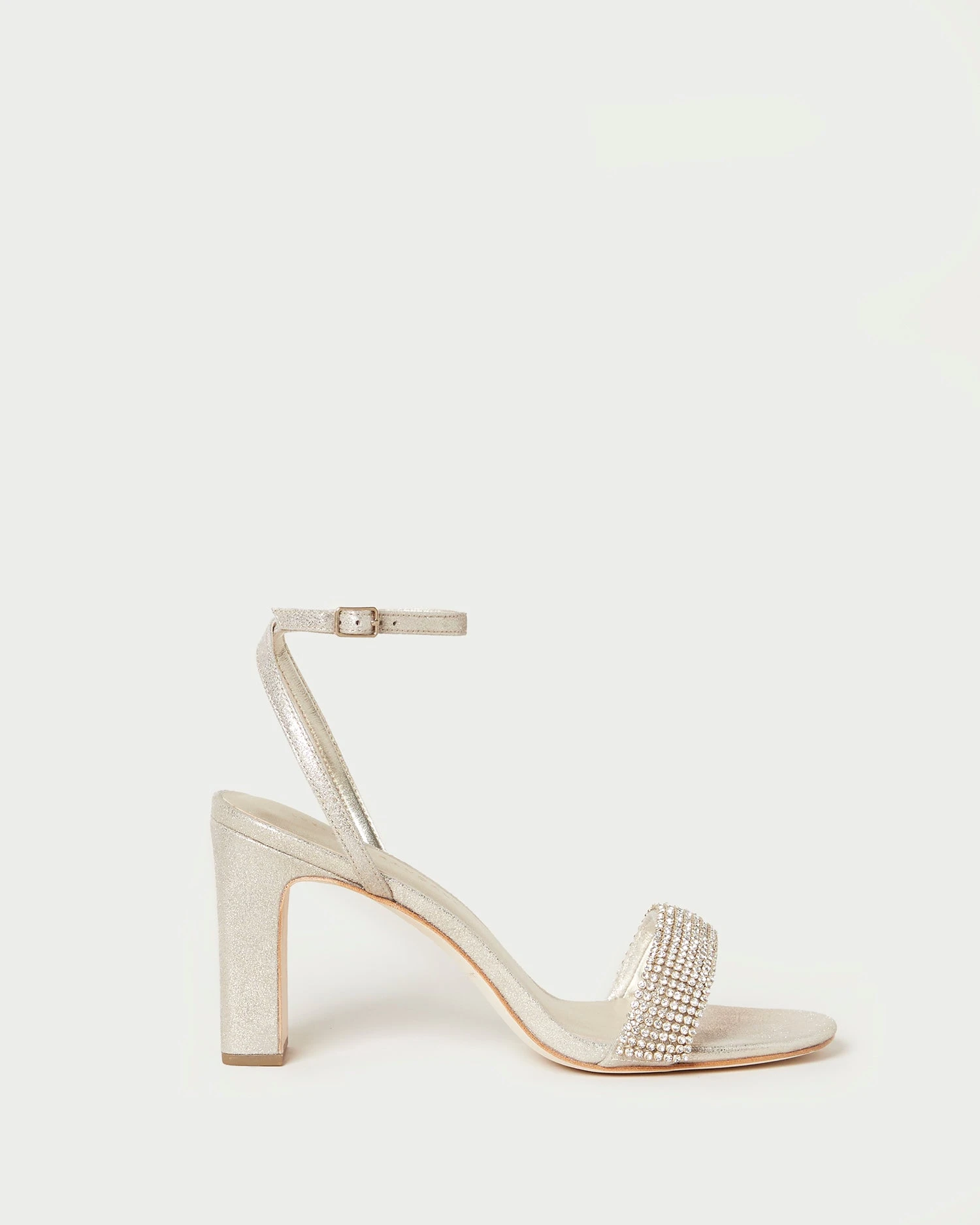 Loeffler Randall Shay Cappuccino Rhinestone Heel 2 Loeffler Randall Shay Cappuccino Rhinestone Heel - Image 2