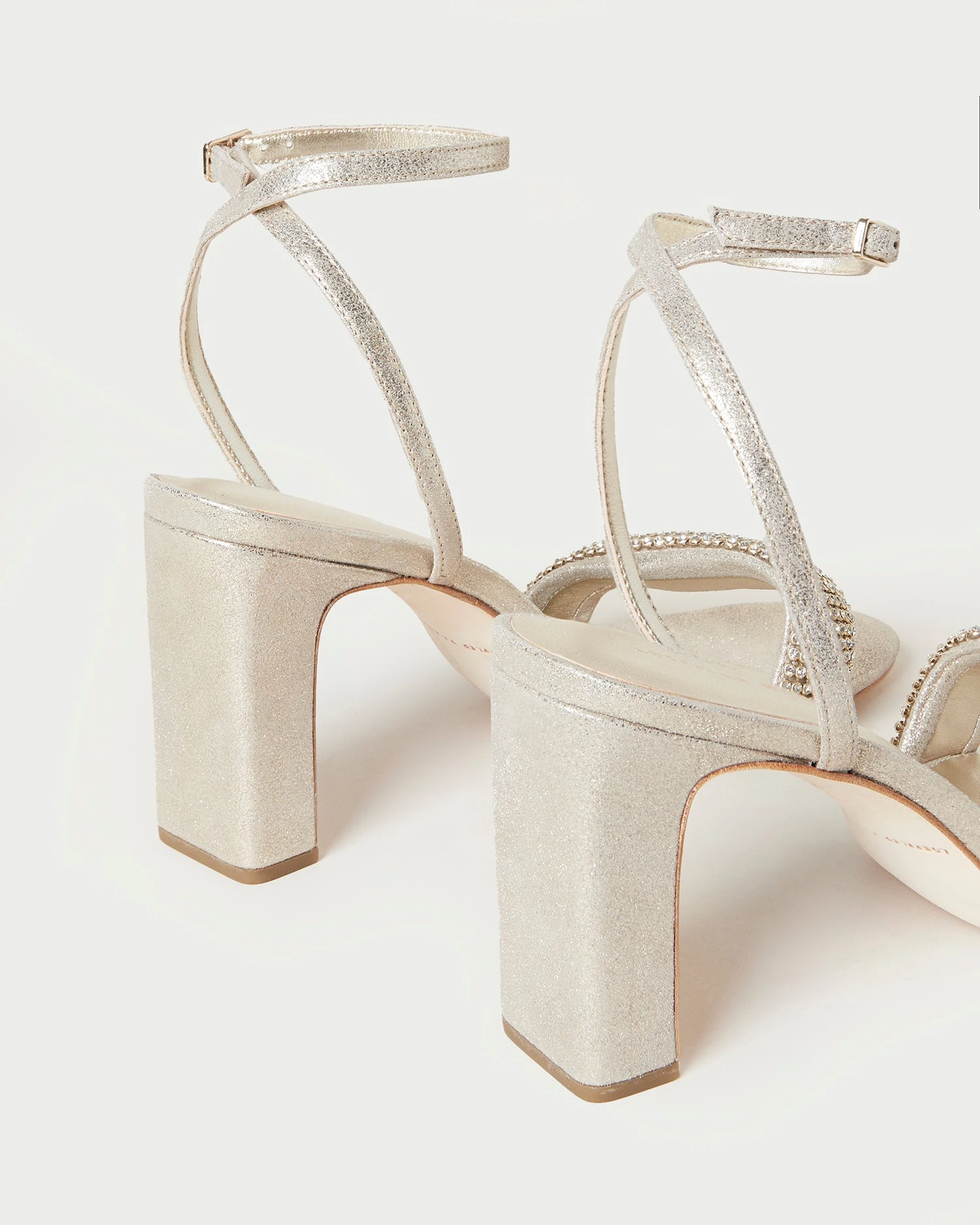 Loeffler Randall Shay Cappuccino Rhinestone Heel 4 Loeffler Randall Shay Cappuccino Rhinestone Heel - Image 4
