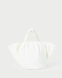 Loeffler Randall Sierra Cream Mini Bow Clutch -Loeffler Randall SIERRA MO CREAM 4