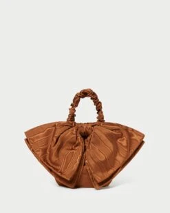 Loeffler Randall Sierra Nutmeg Mini Bow Clutch