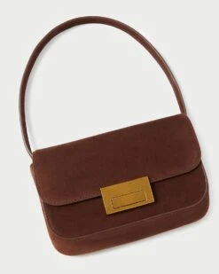 Loeffler Randall Stefania Espresso Baguette Shoulder Bag 8 Loeffler Randall Stefania Espresso Baguette Shoulder Bag -Loeffler Randall STEFANIA SPLS ESPRE 4