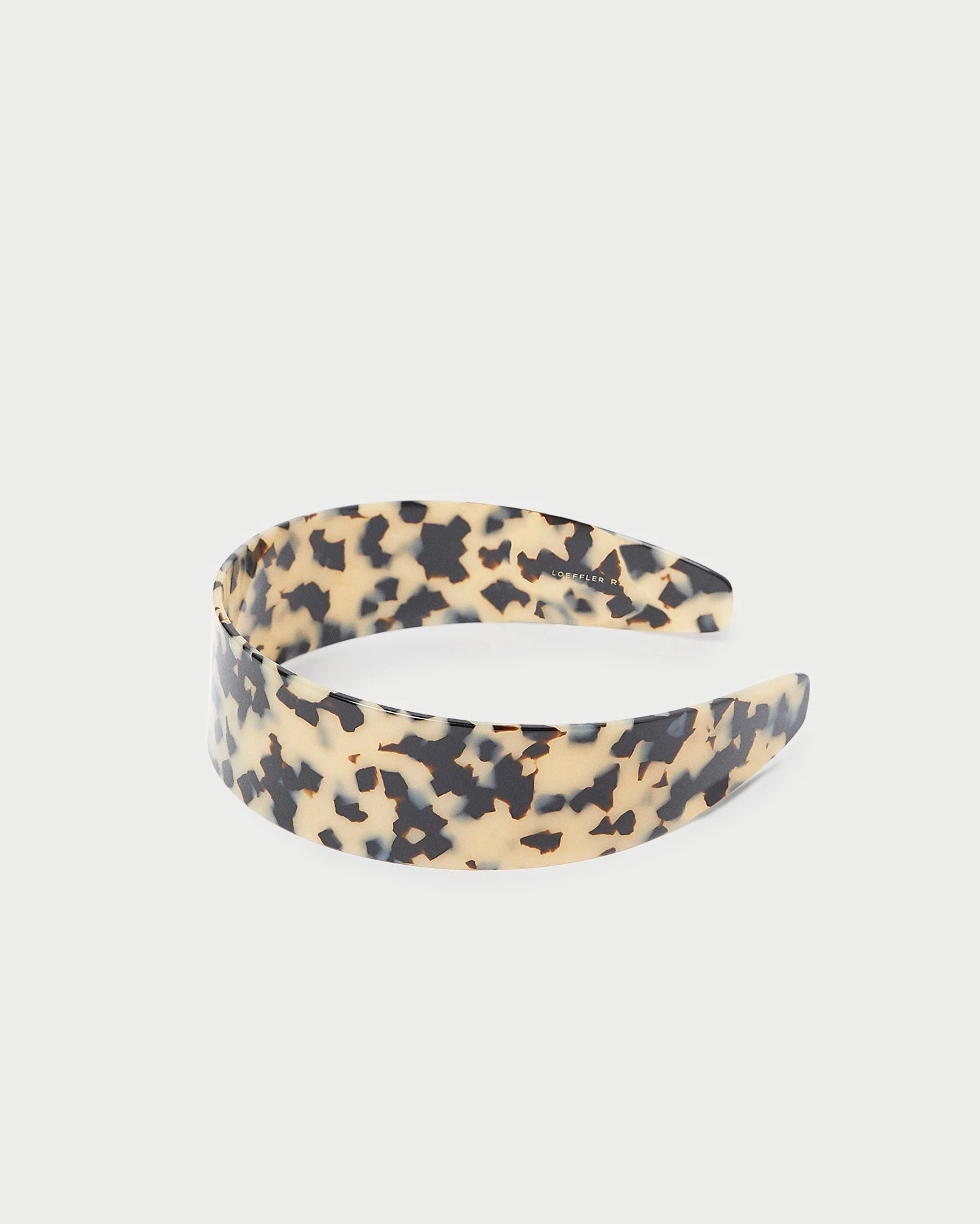Loeffler Randall Stella Light Tortoiseshell Resin Headband 2 Loeffler Randall Stella Light Tortoiseshell Resin Headband - Image 2