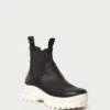 Loeffler Randall Tara Black/Cream Weather Boot