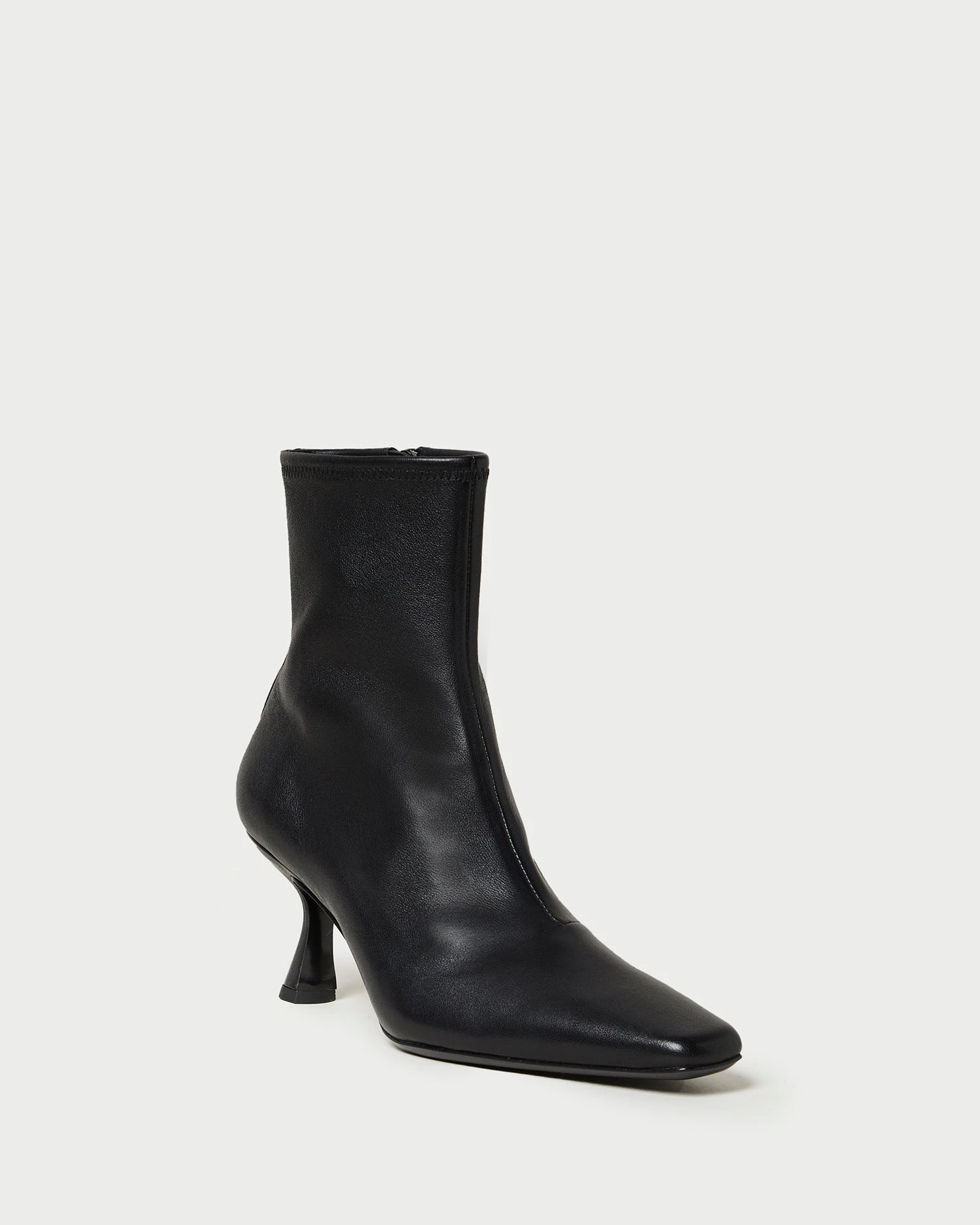 Loeffler Randall Thandy Black Curved Heel Bootie 1 Loeffler Randall Thandy Black Curved Heel Bootie