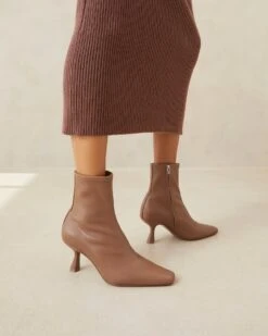 Loeffler Randall Thandy Safari Curved Heel Bootie -Loeffler Randall THANDY STNA SAFRI 5