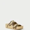 Loeffler Randall Theo Natural/Brown Footbed Sandal