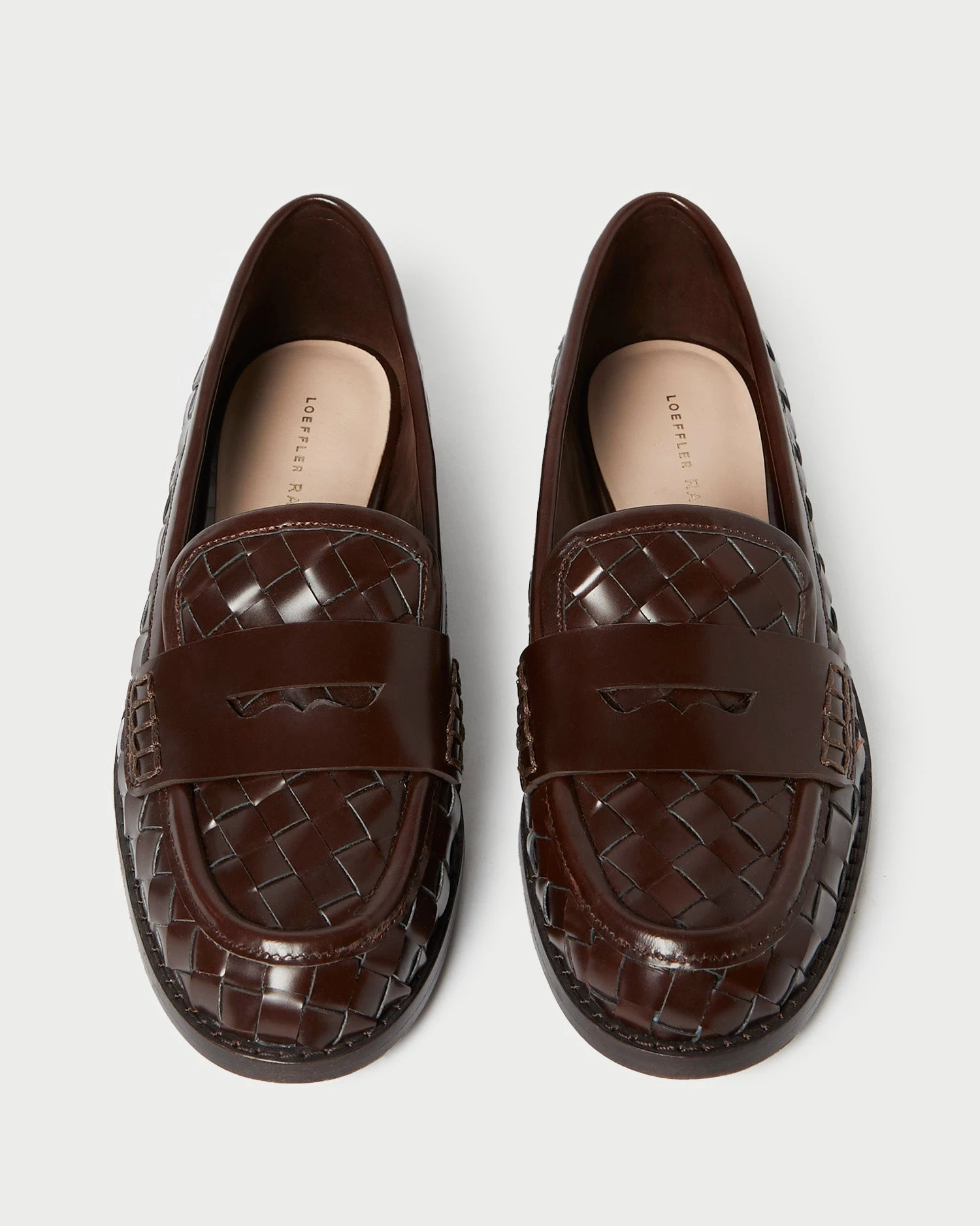 Loeffler Randall Rachel Espresso Woven Loafer 3 Loeffler Randall Rachel Espresso Woven Loafer - Image 3