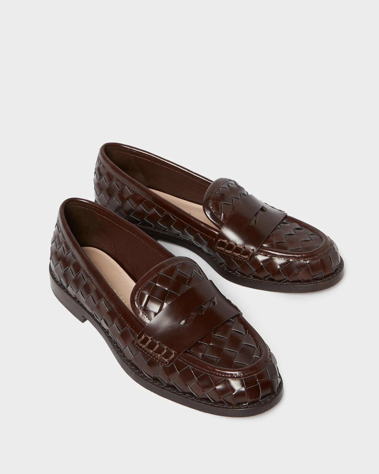 Loeffler Randall Rachel Espresso Woven Loafer 4 Loeffler Randall Rachel Espresso Woven Loafer - Image 4
