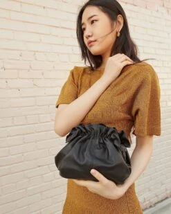 Loeffler Randall Willa Black Mini Pouch -Loeffler Randall WILLA N BLACK 5