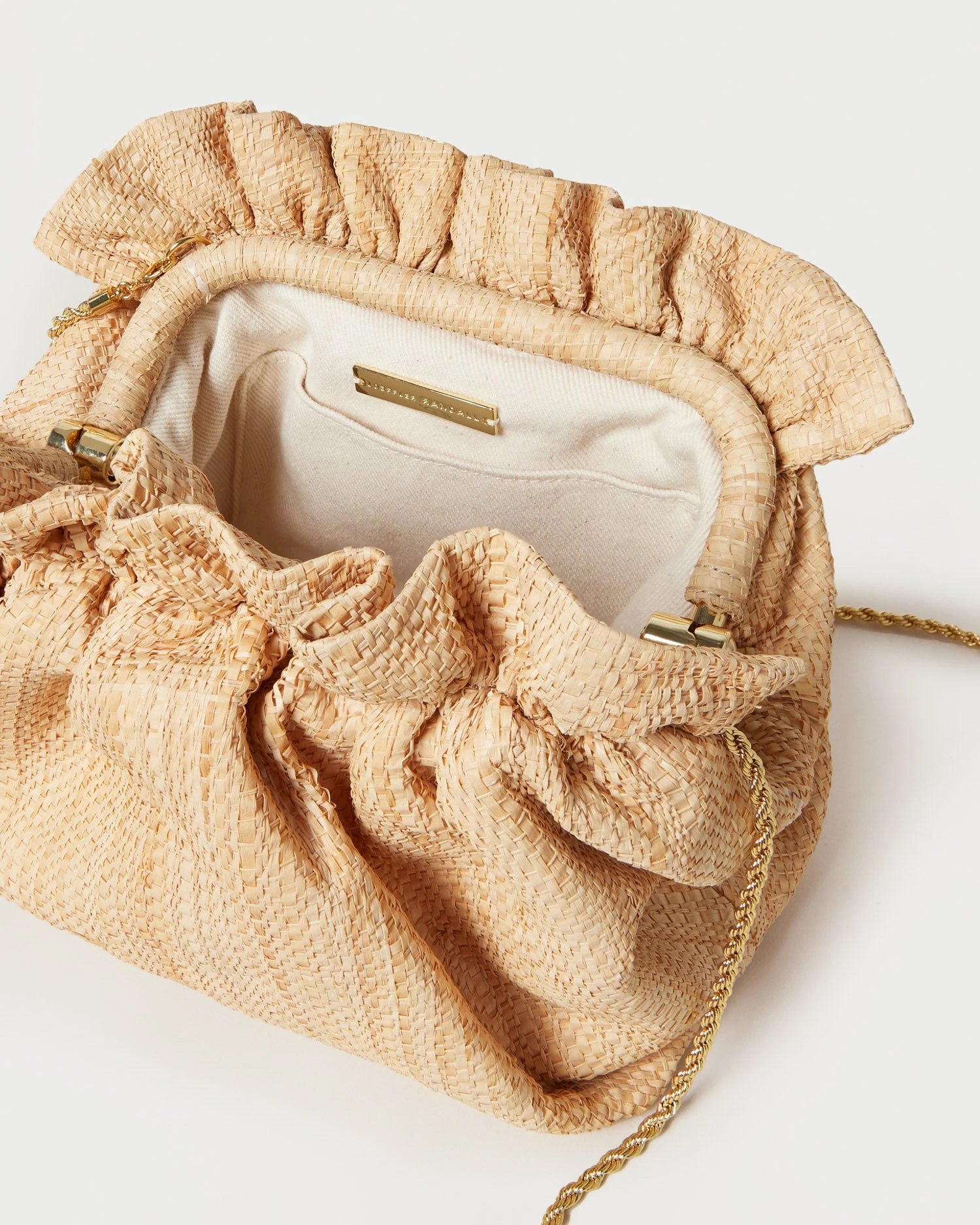 Loeffler Randall Willa Natural Mini Pouch 4 Loeffler Randall Willa Natural Mini Pouch - Image 4