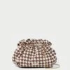 Loeffler Randall Willa Brown/Cream Mini Pouch
