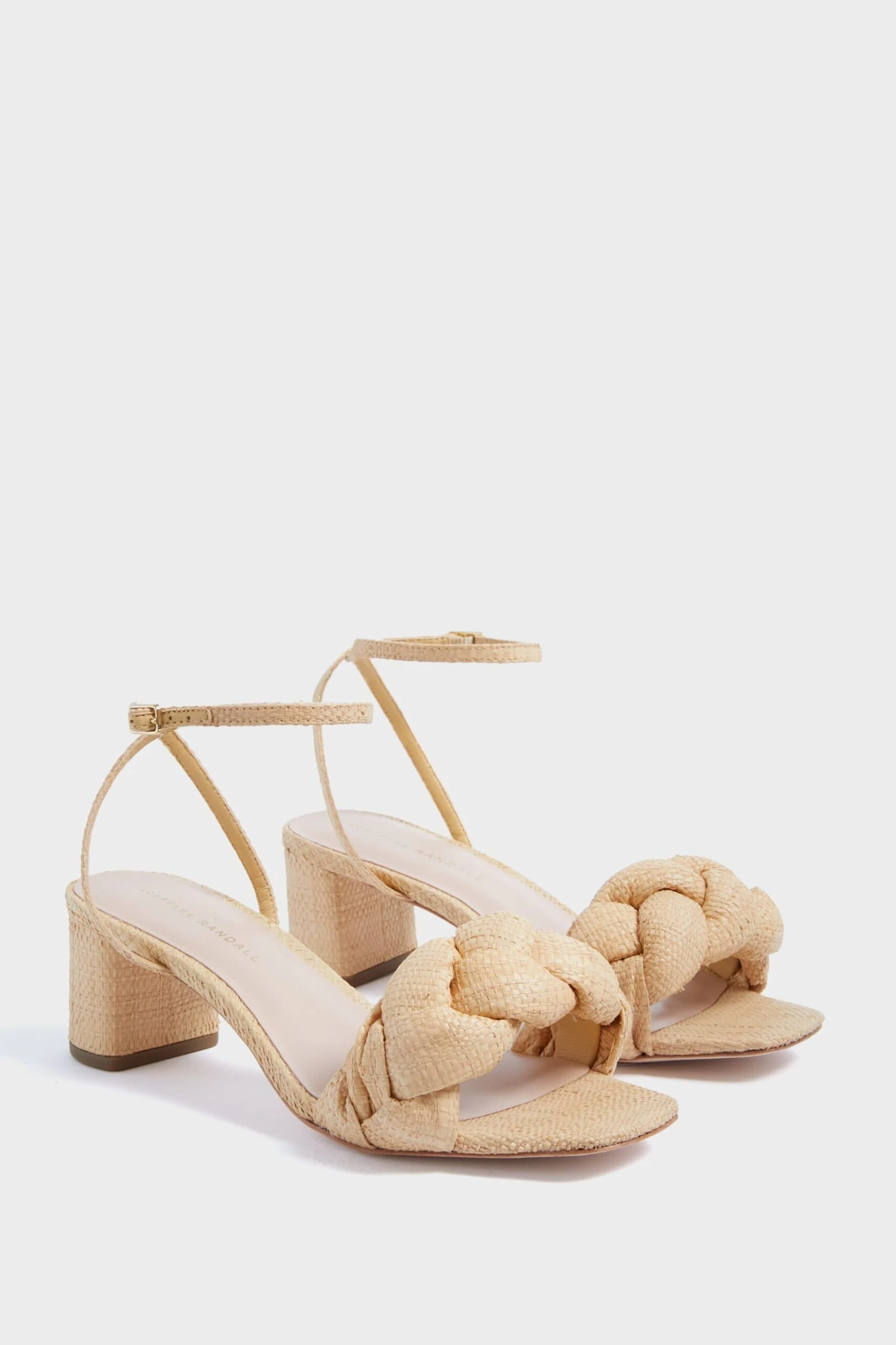 Loeffler Randall Natural Straw Avril Heels 4 Loeffler Randall Natural Straw Avril Heels - Image 4