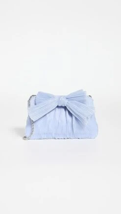 Loeffler Randall Rochelle Mini Pleated Pleated Clutch With Bow -Loeffler Randall loeff418711a569 1638290701285 2 0. UX357 QL90