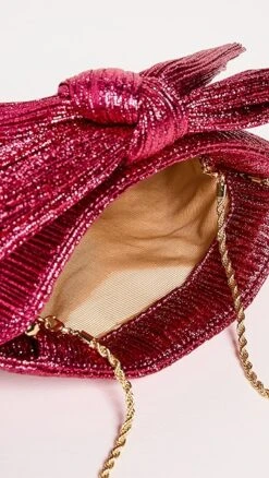 Loeffler Randall Pleated Frame Clutch With Bow -Loeffler Randall loeff4206651362 1672251543402 2 0. UX357 QL90