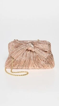 Loeffler Randall 18 Loeffler Randall Rochelle Mini Pleated Frame Clutch With Bow