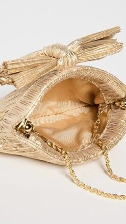 Loeffler Randall Rochelle Pleated Frame Clutch W/ Bow -Loeffler Randall loeff4210711739 1678206774765 2 0. UX357 QL90
