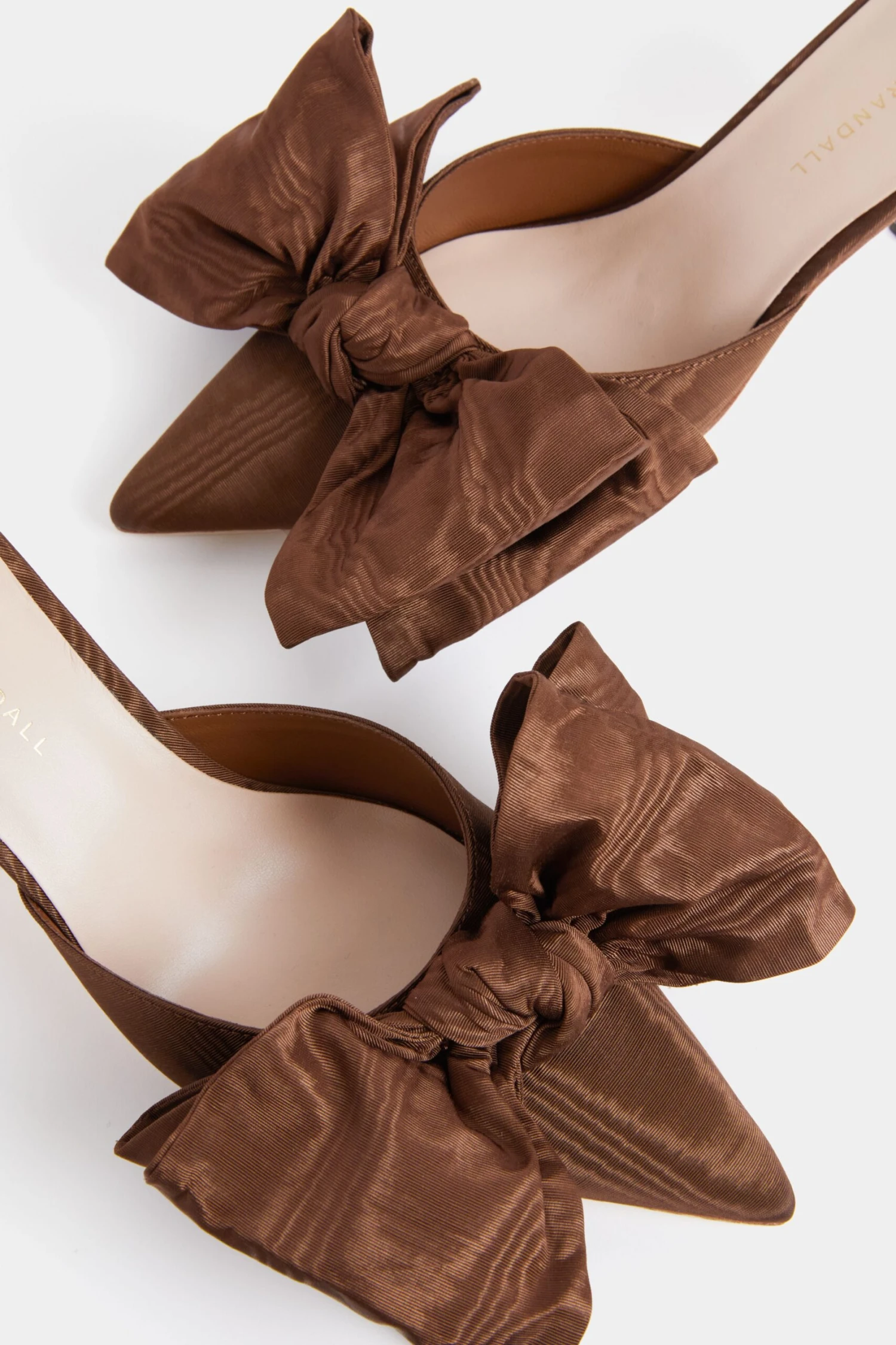 Loeffler Randall Chocolate Margot Bow Heels 5 Loeffler Randall Chocolate Margot Bow Heels - Image 5